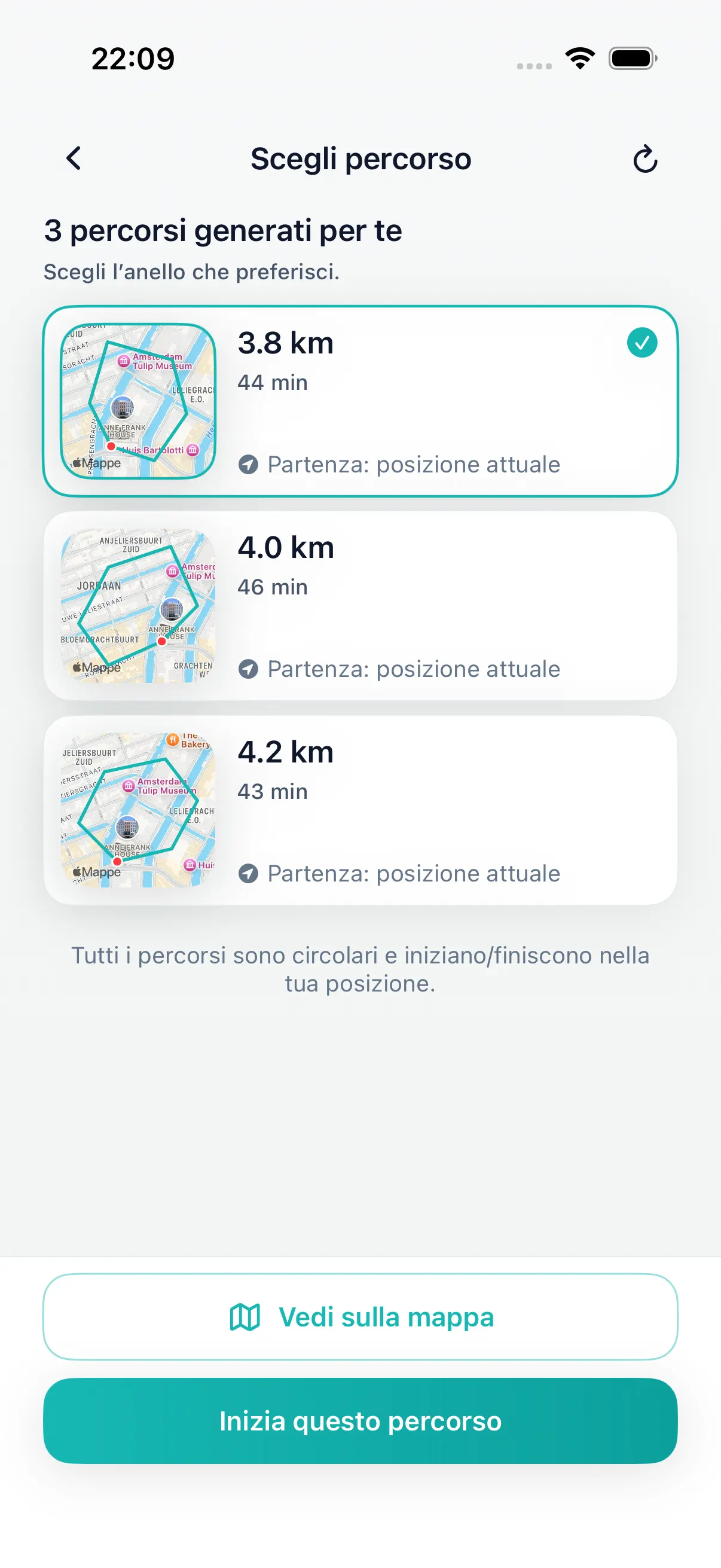Percorsi ad anello