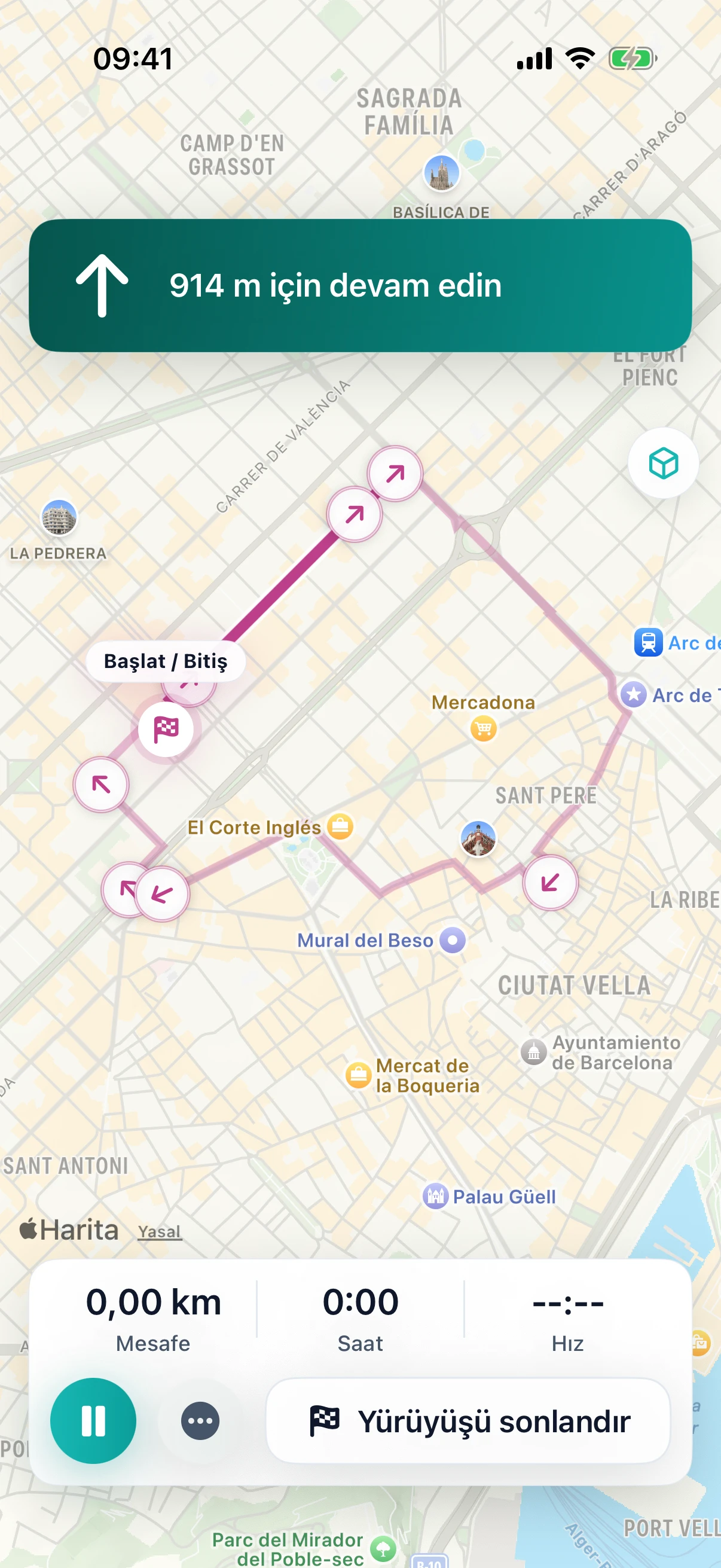 DailyWander adım adım yürüyüş navigasyonu